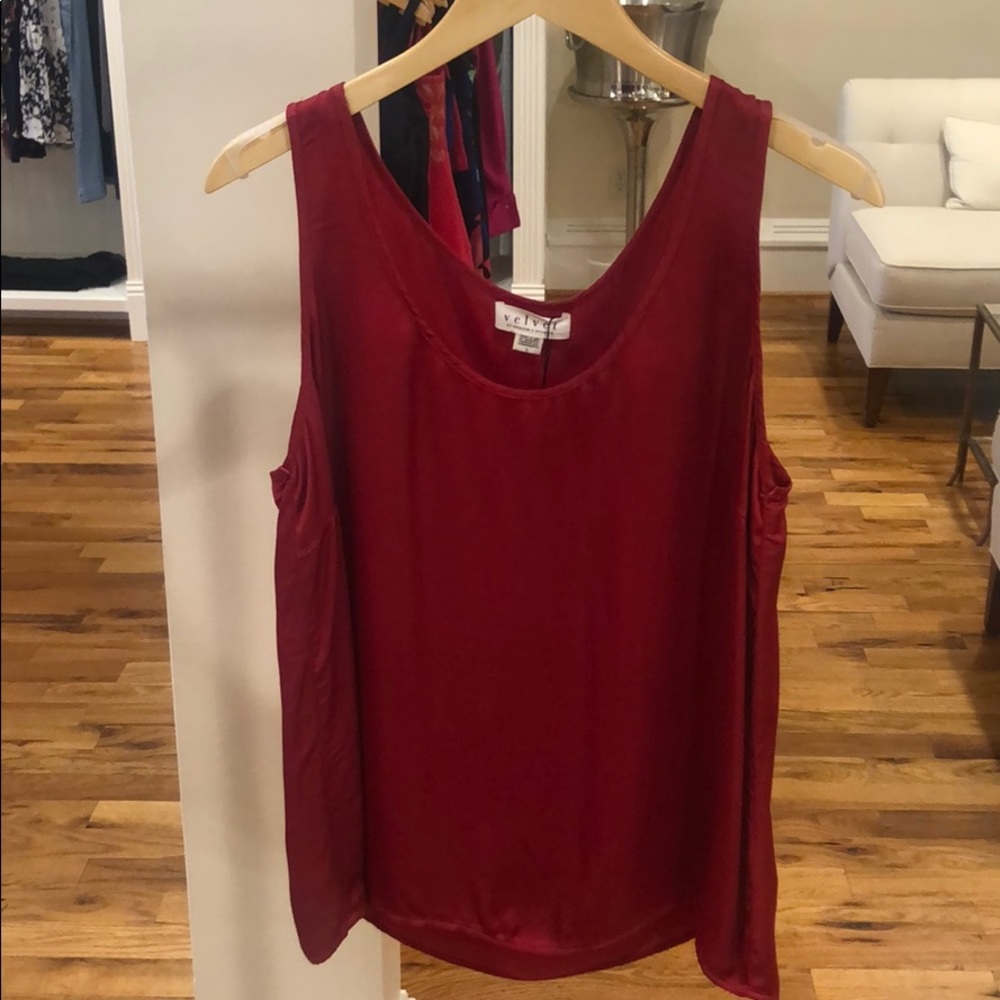 Velvet by Graham & Spencer Darla Berry Tank